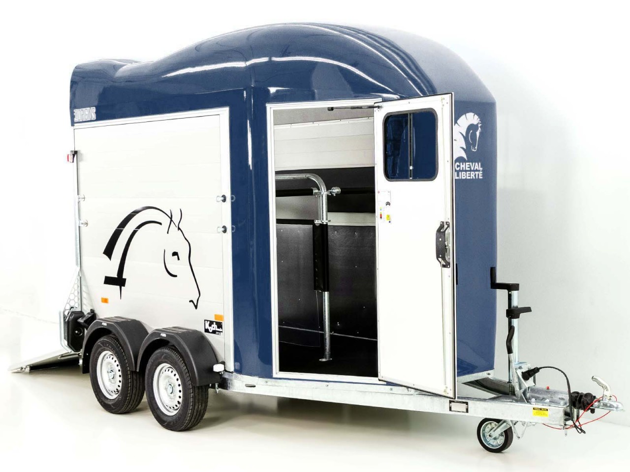 Cheval Liberte Remolque para caballos GOLD Origins, azul-Nuevo