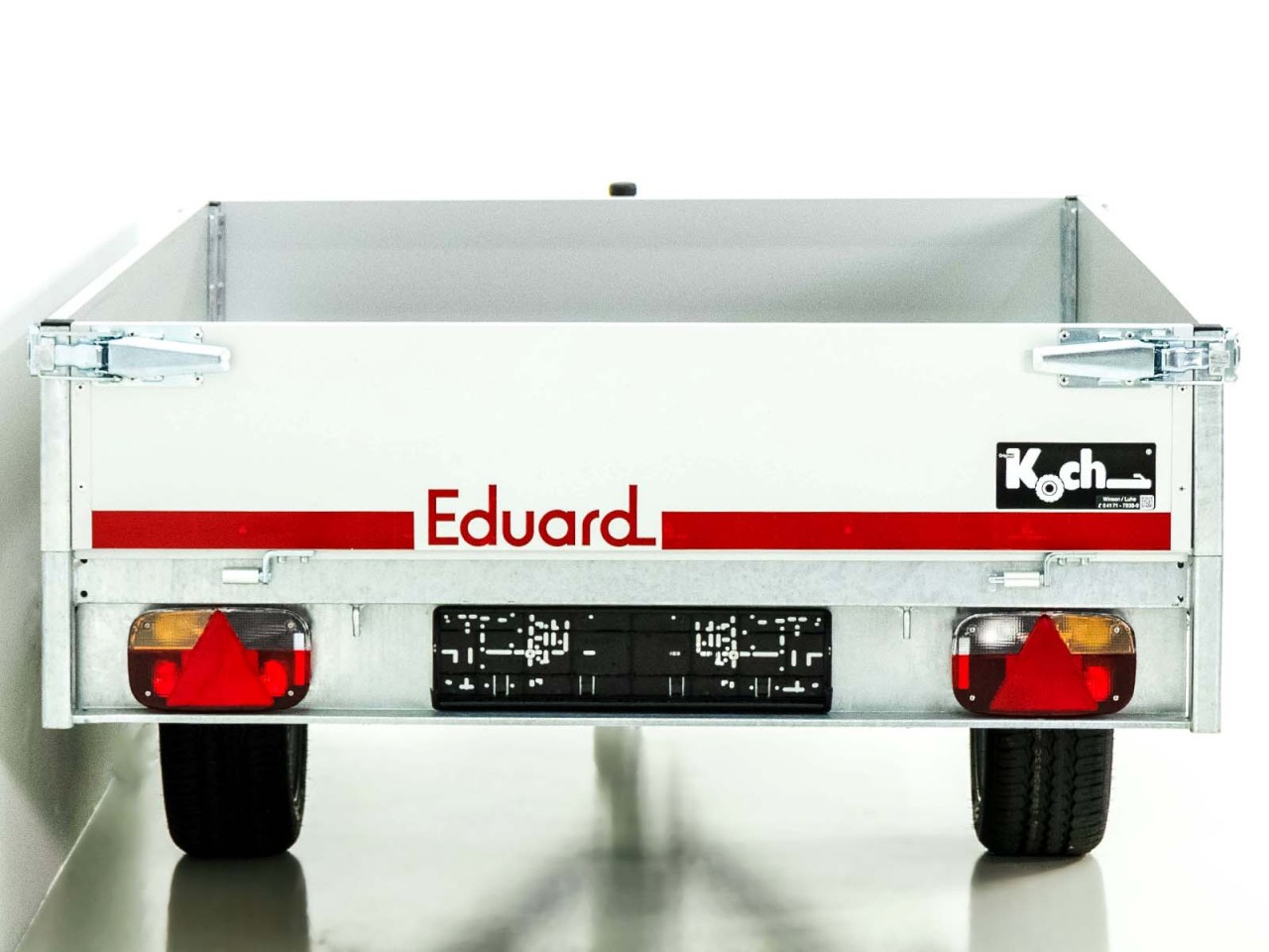 Eduard Remolque de plataforma alta 2615 GE-150x256cm 1,5t-Nuevo - Imagen 7