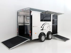 Cheval Liberte Remolque para caballos Maxi 3, 3caballos, Tren Pullmann 2, gris-Nuevo