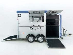 Cheval Liberte Remolque para caballos MAXI 2, azul-Nuevo
