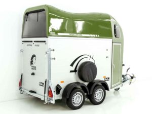 Cheval Liberte Remolque para caballos GOLD One 1,5er, Pullman-Tren de rodaje, verde oliva-Nuevo
