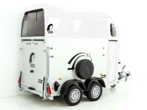 Cheval Liberte Remolque para caballos GOLD One 1,5er, Pullman-Tren de rodaje, blanco-Nuevo