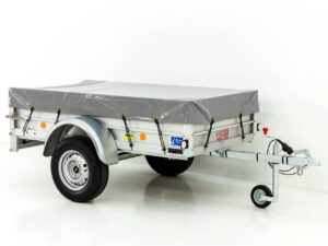 Koch Remolque con Lona 105x205cm 750kg-Tipo U2-Lona plana Hobby-Oferta-Nuevo