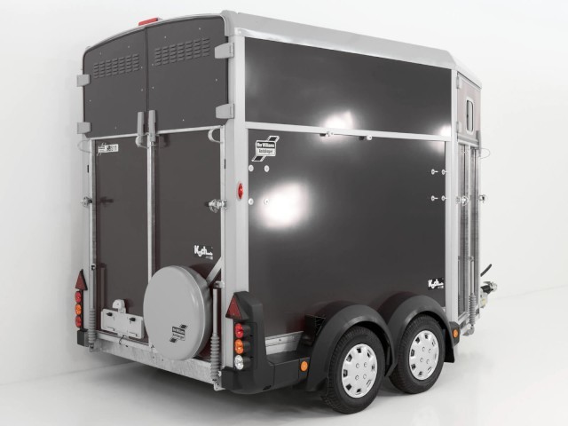 Ifor Williams Remolque para caballos HB511-antracita-Salida frontal-Nuevo - Imagen 4