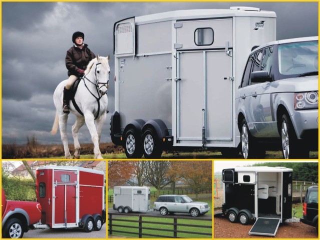 Ifor Williams Remolque para caballos HB506-Salida frontal-Combinación de portones-negro-Nuevo - Imagen 14