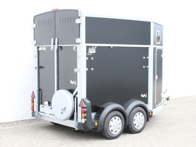 Ifor Williams Remolque para caballos HB506-Guadarnés-negro-Nuevo - Imagen 3