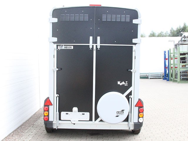 Ifor Williams Remolque para caballos HB506-Guadarnés-negro-Nuevo - Imagen 4