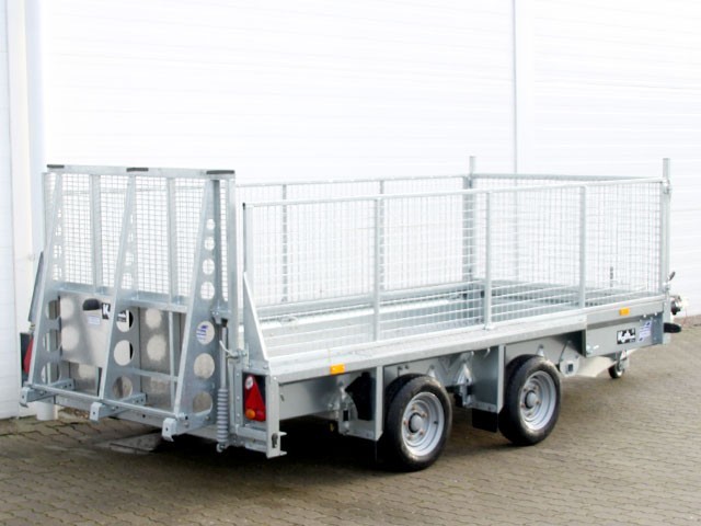 Ifor Williams GX125 157×366 3,5t-Rampa-Rejilla-Nuevo - Imagen 2