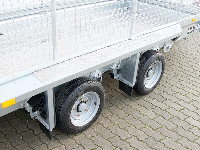 Ifor Williams GX125 157×366 3,5t-Rampa-Rejilla-Nuevo - Imagen 8